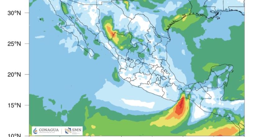 Frente frío 14 traerá más lluvias y descenso de temperatura a Tamaulipas