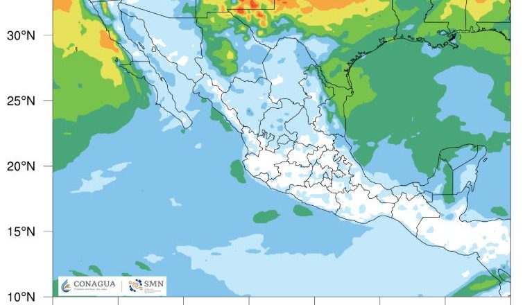 Pronostica SMN bajas temperaturas y tolvaneras en el norte y noreste del país