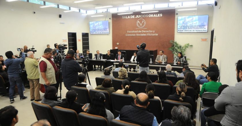 Invitan a profesionales del derecho a participar en histórica reforma del Poder Judicial de Tamaulipas