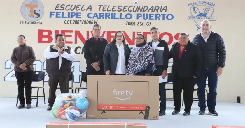 Entregó SET pantallas donadas por Corning México