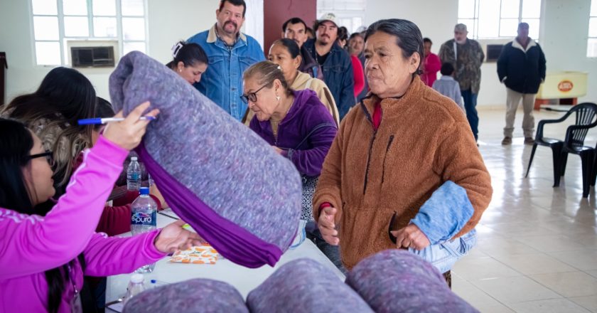 Abriga DIF Tamaulipas a familias vulnerables ante bajas temperaturas