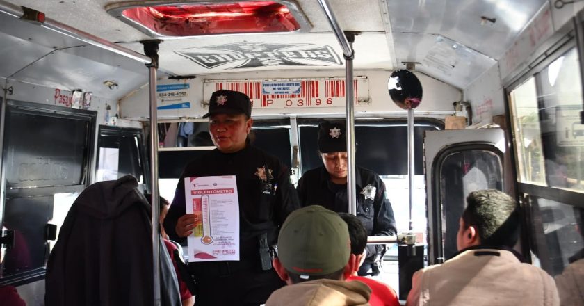 Impulsa Guardia Estatal de Género «Ruta Segura» en transporte público