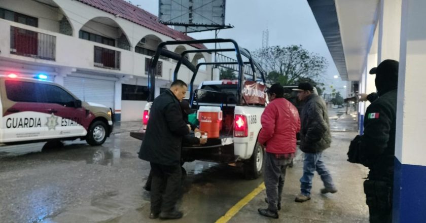 Aplica Guardia Estatal «Plan Tamaulipas» por onda gélida