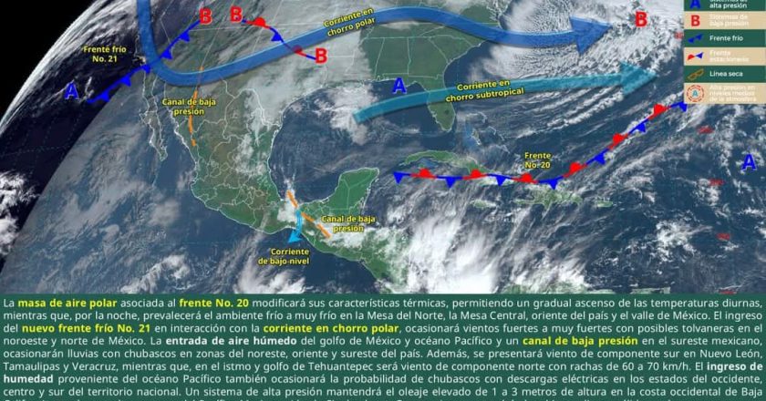 FF 21 llegará con temperaturas congelantes