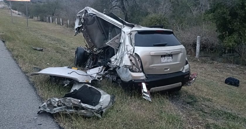 Dos muertos deja accidente en la carretera Victoria – Tampico