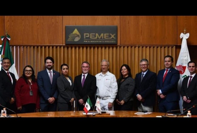 Se reunió Director General de PEMEX con el encargado del Proyecto de Aguas Ultraprofundas Trion