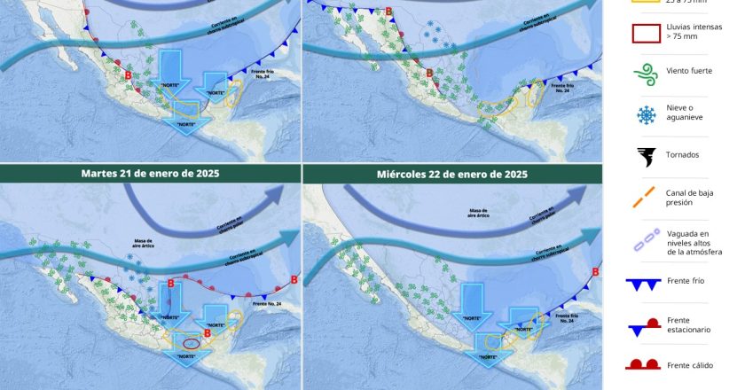 Temperaturas congelantes durante toda la semana